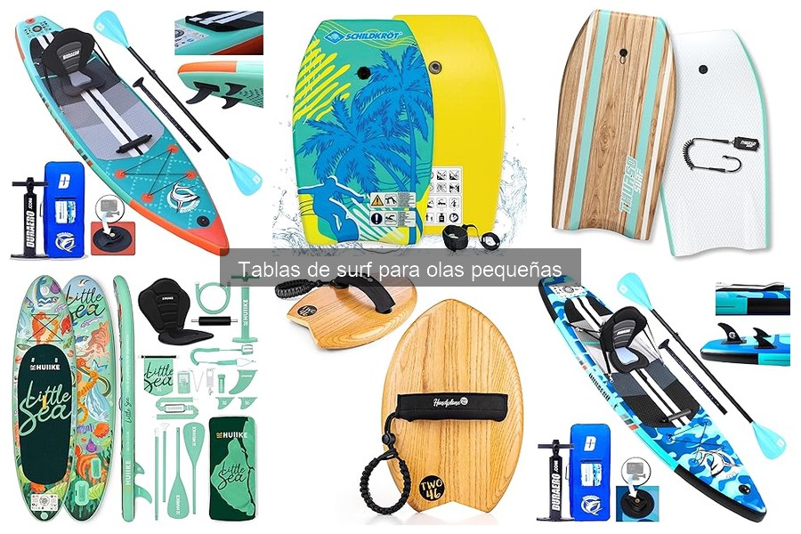 Mejores tablas de surf para olas pequeñas: guía de compra