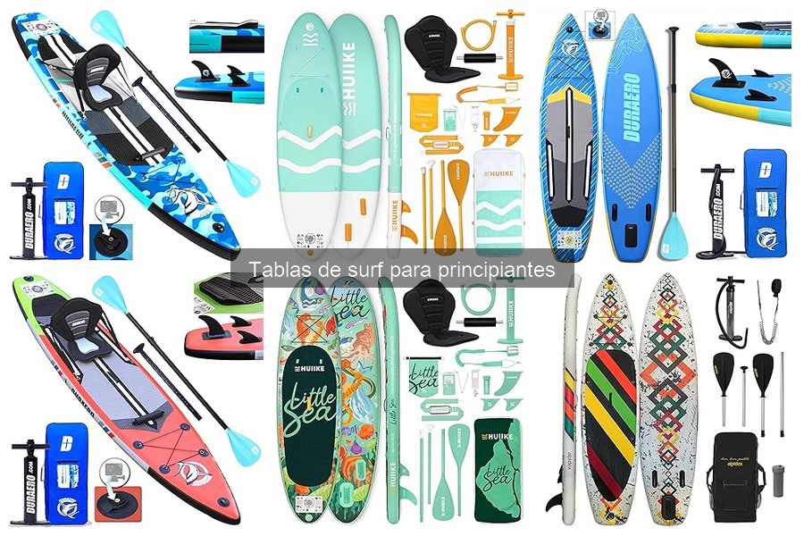 Mejores tablas de surf para principiantes en 2023