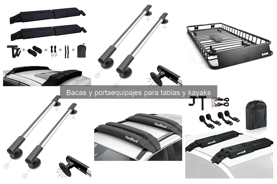 Mejores tiendas para comprar bacas y portaequipajes para kayaks