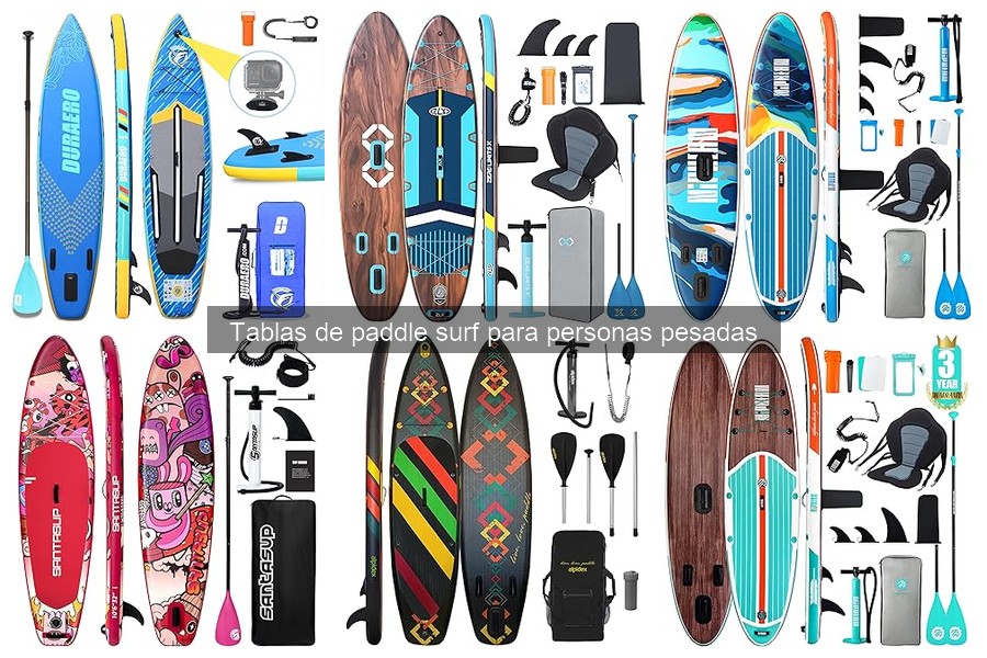 Mejores tiendas para comprar tablas de paddle surf para personas pesadas