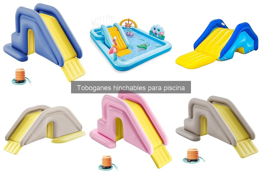 Mejores toboganes hinchables para niños: comparativa y seguridad