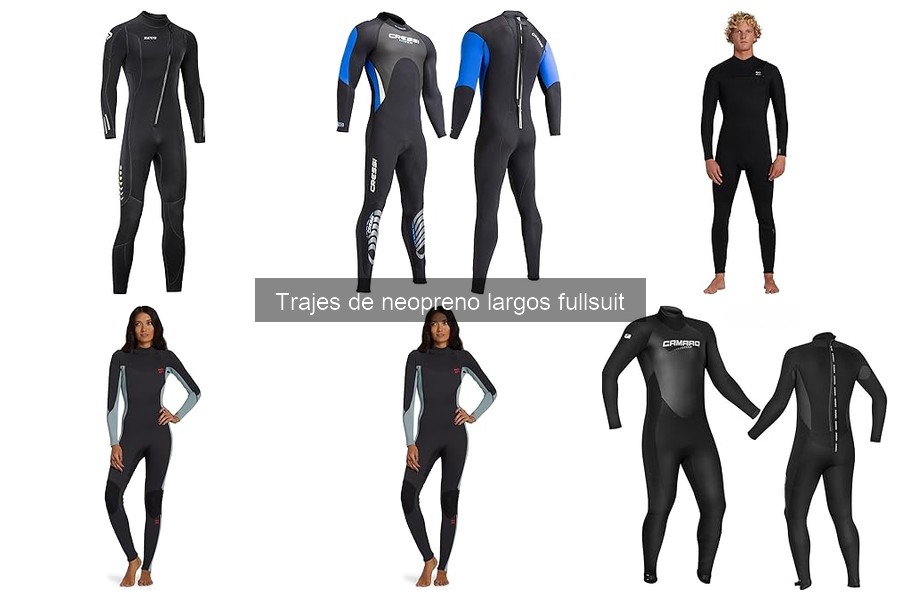 Mejores trajes de neopreno largos para surfistas principiantes