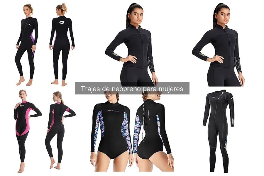Mejores trajes de neopreno para mujeres en 2023: Comparativa
