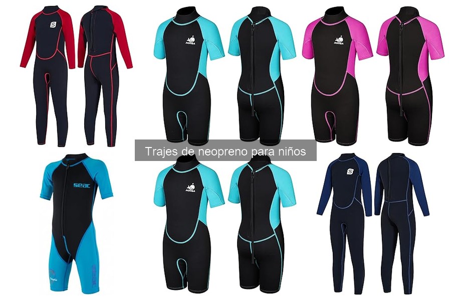 Mejores trajes de neopreno para niños en 2023: Comparativa
