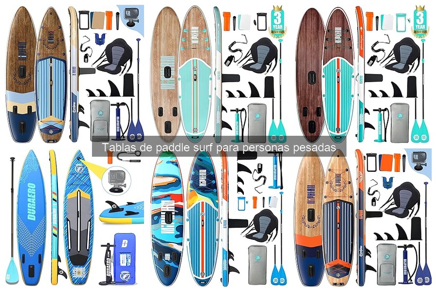 Mitos sobre tablas de paddle surf para personas pesadas