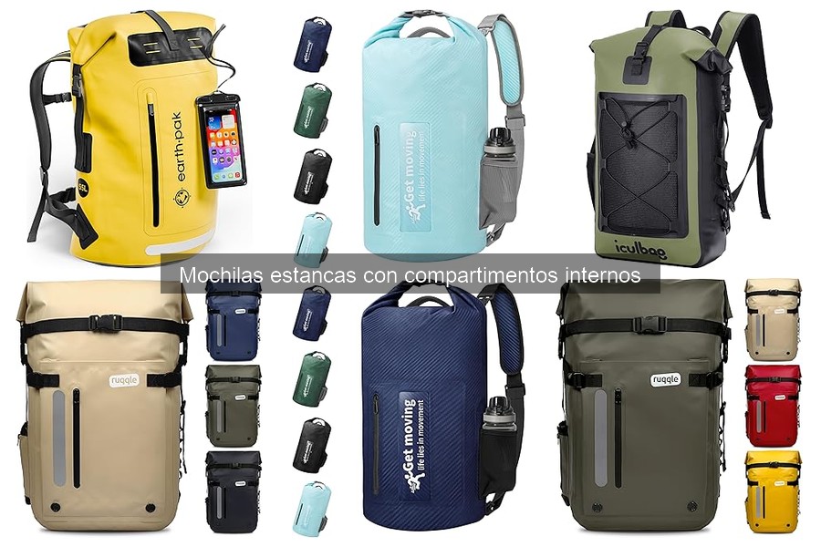 Mochilas Estancas: Características y Compartimentos Internos