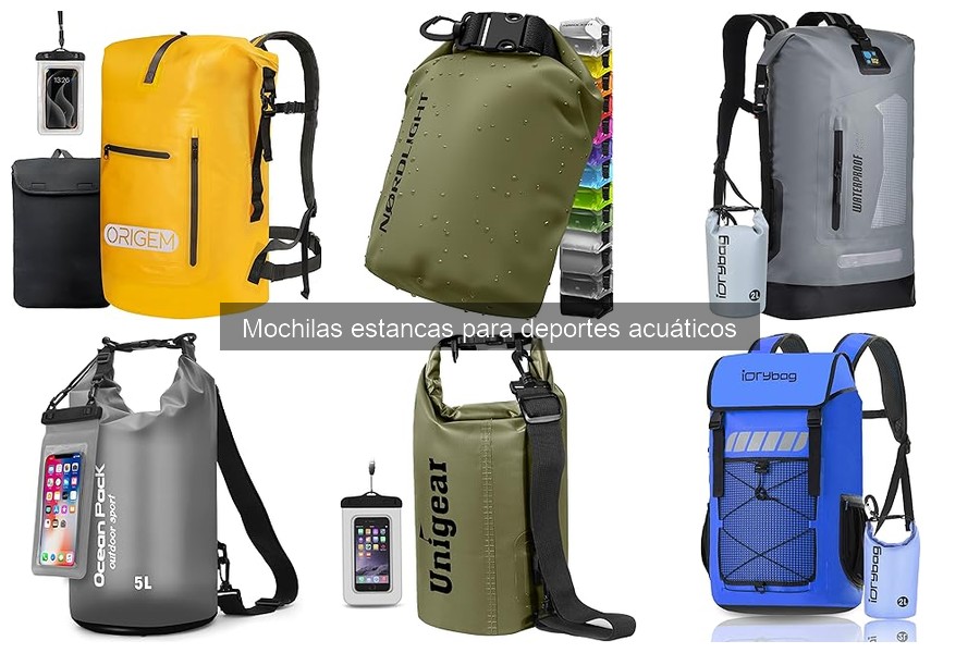 Mochilas Estancas para Deportes Acuáticos: Guía Completa