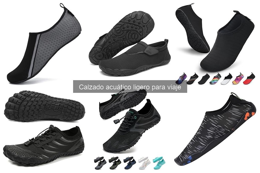 Opiniones del mejor calzado acuático ligero para viajar