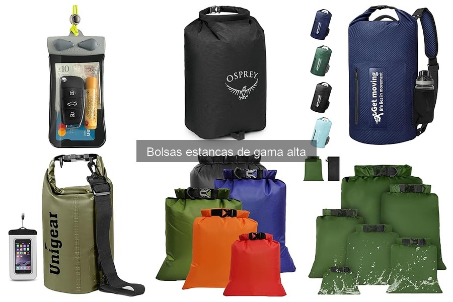 Opiniones sobre Bolsas Estancas de Gama Alta para Deportes