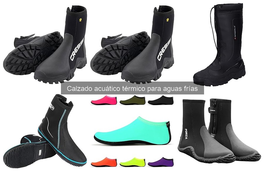 Opiniones sobre calzado acuático térmico para aguas frías