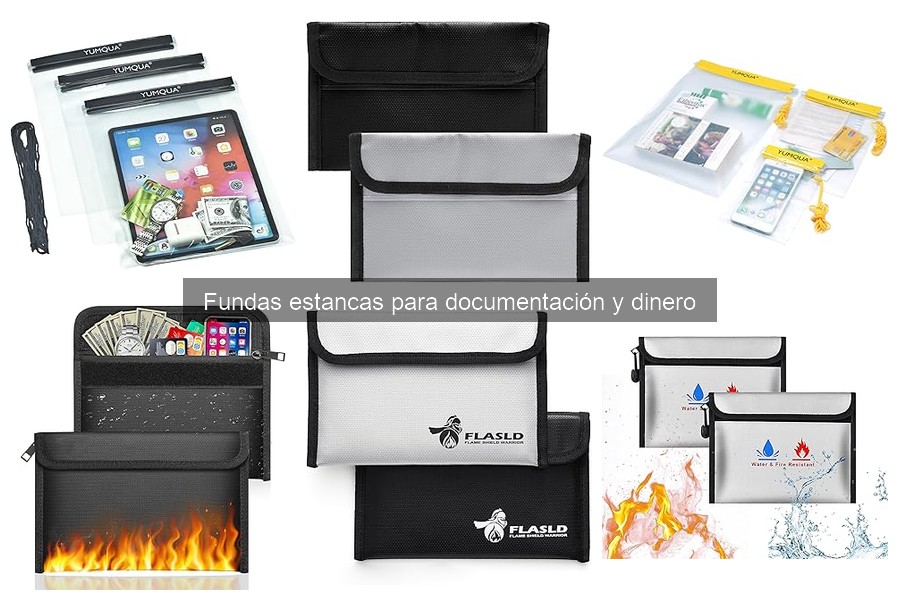 Opiniones sobre fundas estancas para documentos y dinero