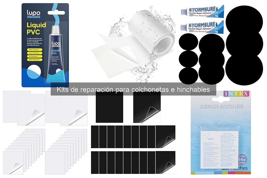 Opiniones sobre kits de reparación para colchonetas e hinchables