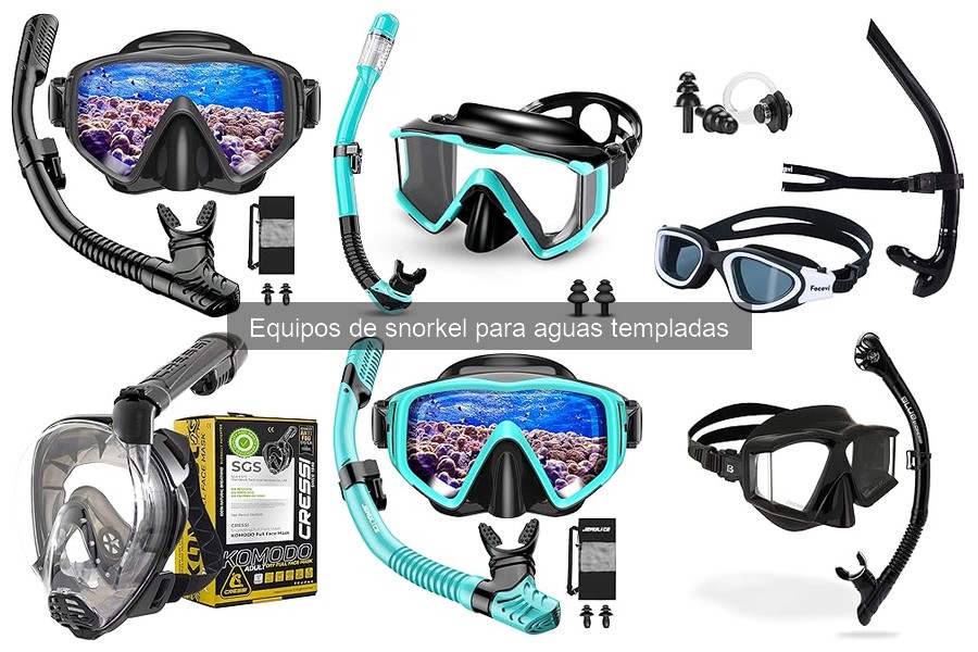 Opiniones sobre los Mejores Equipos de Snorkel 2023