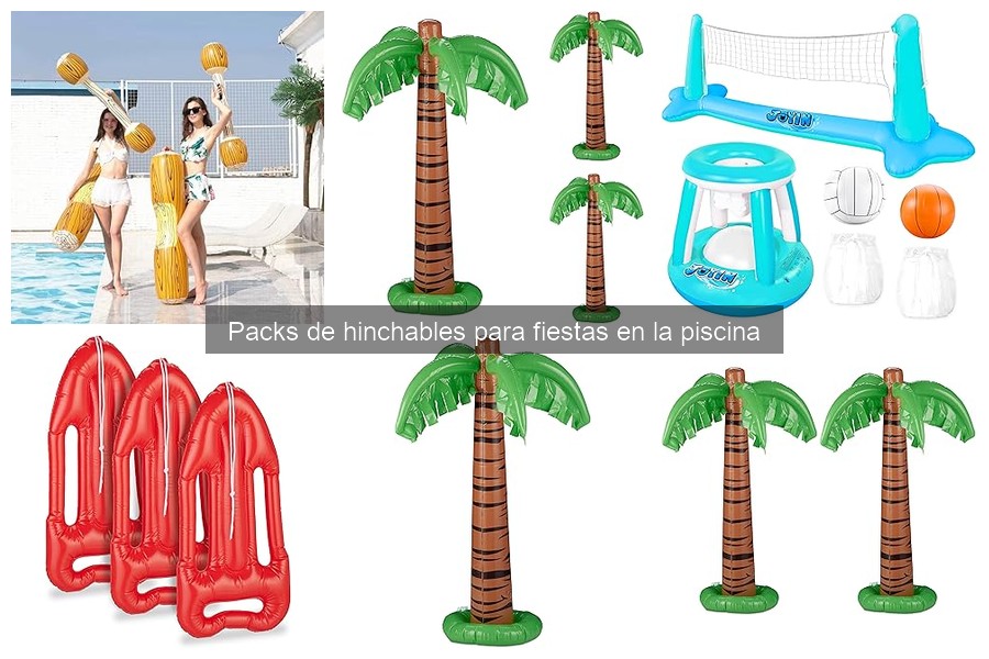 Opiniones sobre Packs de Hinchables para Fiestas en la Piscina
