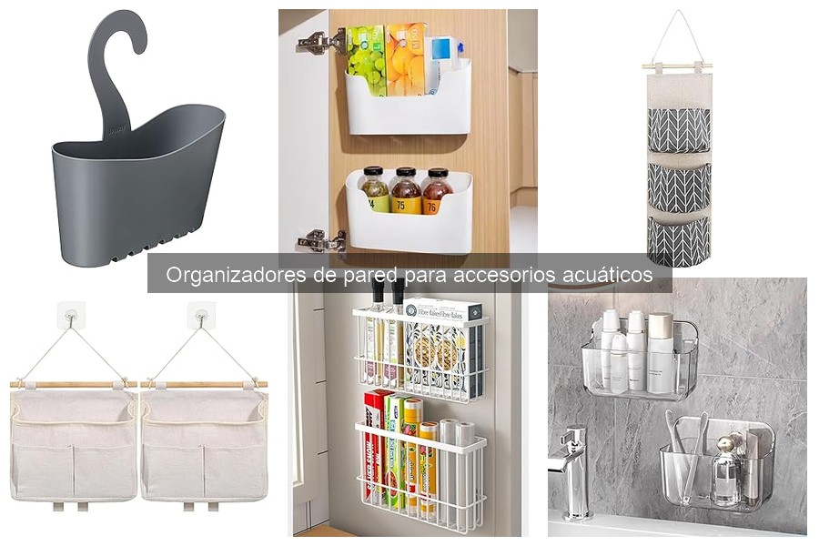 Organizadores de pared para accesorios de deportes acuáticos