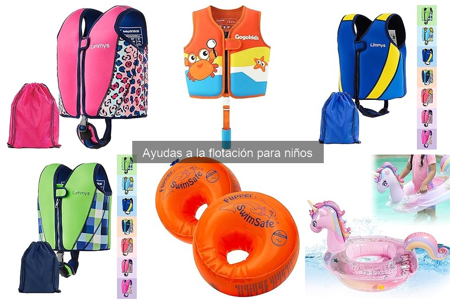 Precio promedio de ayudas a la flotación para niños