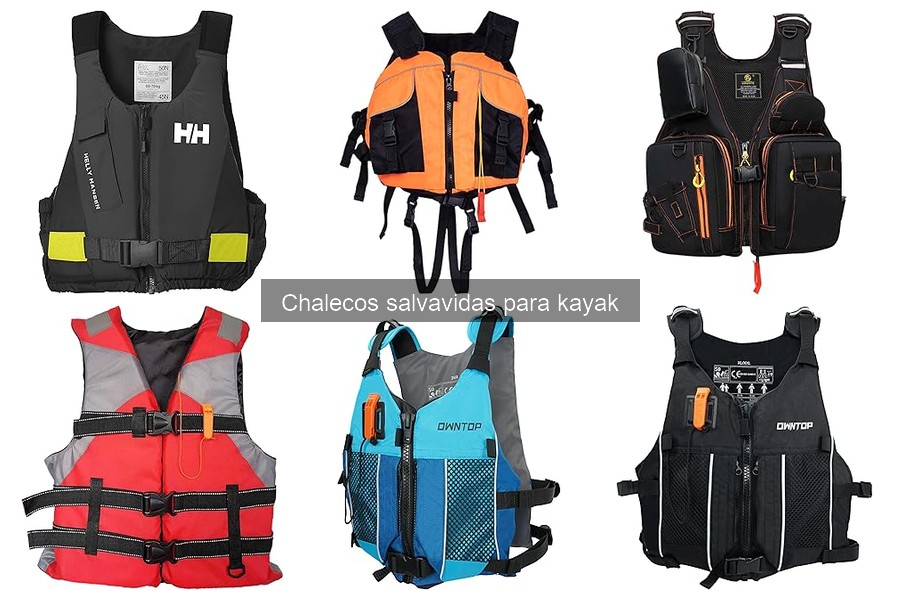 Precios de chalecos salvavidas para kayak y dónde comprarlos