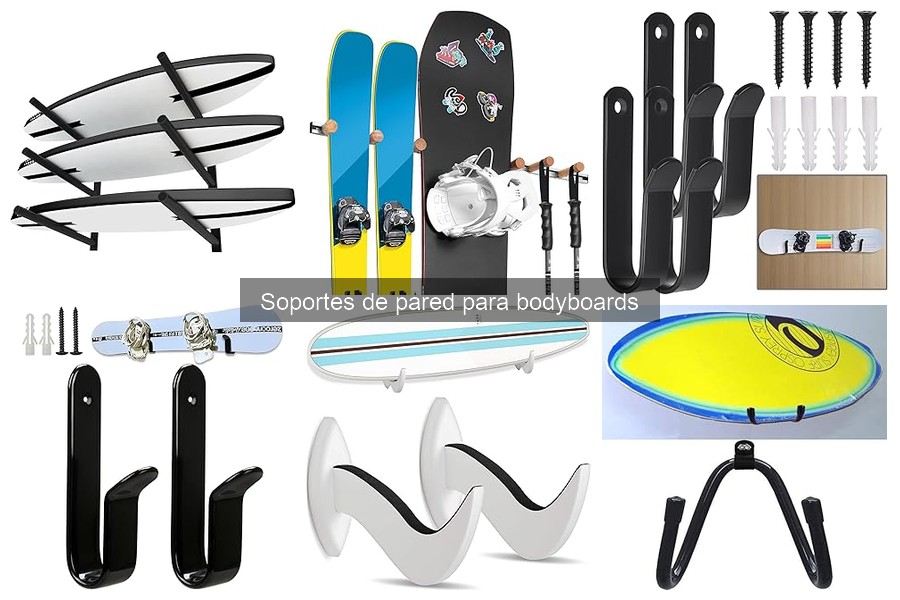 Precios de soportes de pared para bodyboards en 2023