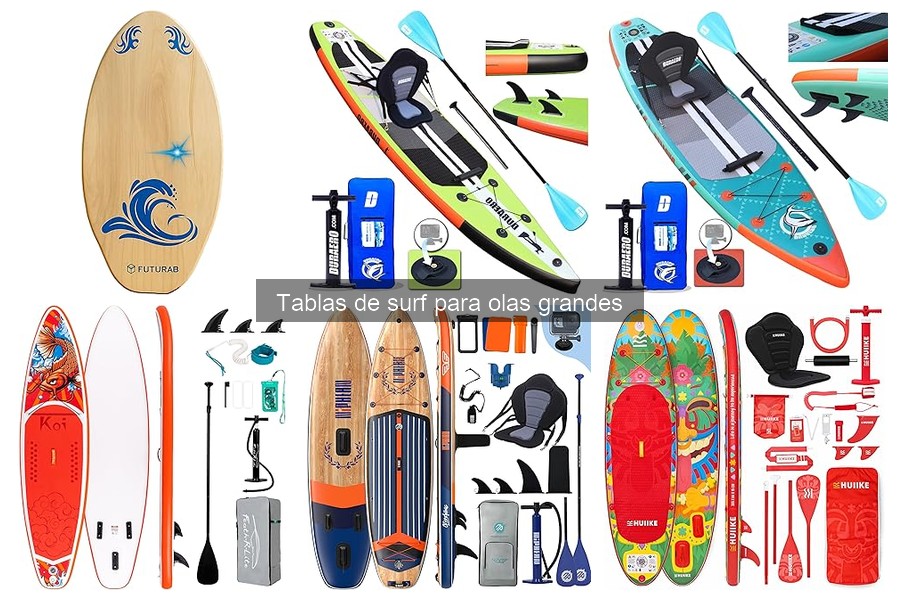 Precios de tablas de surf para olas grandes: ¡Encuentra la mejor oferta!