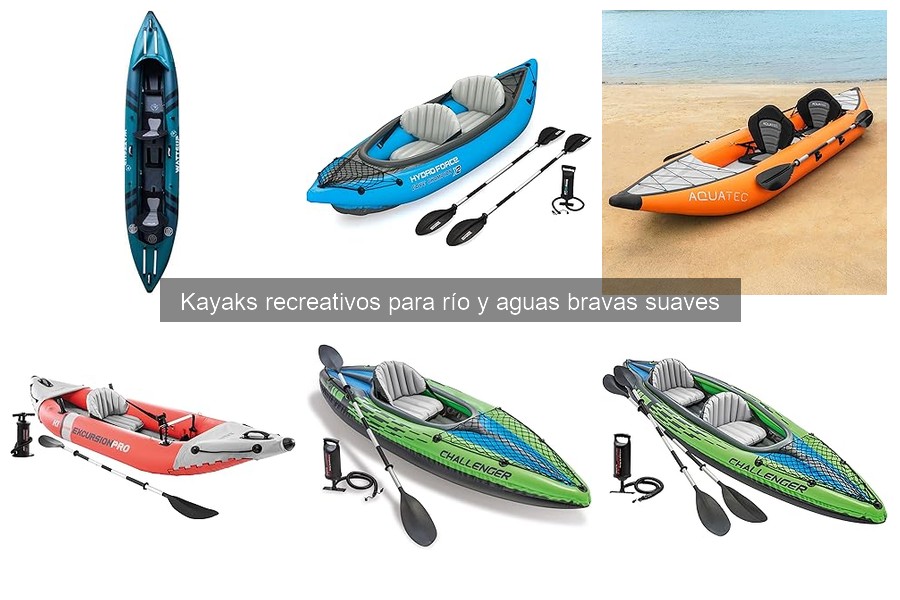 Precios y ofertas en kayaks recreativos para 2023