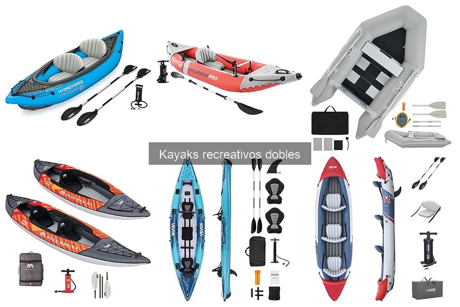 Preguntas Frecuentes sobre Kayaks Recreativos Dobles