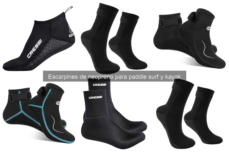 Problemas comunes al usar escarpines de neopreno en paddle surf