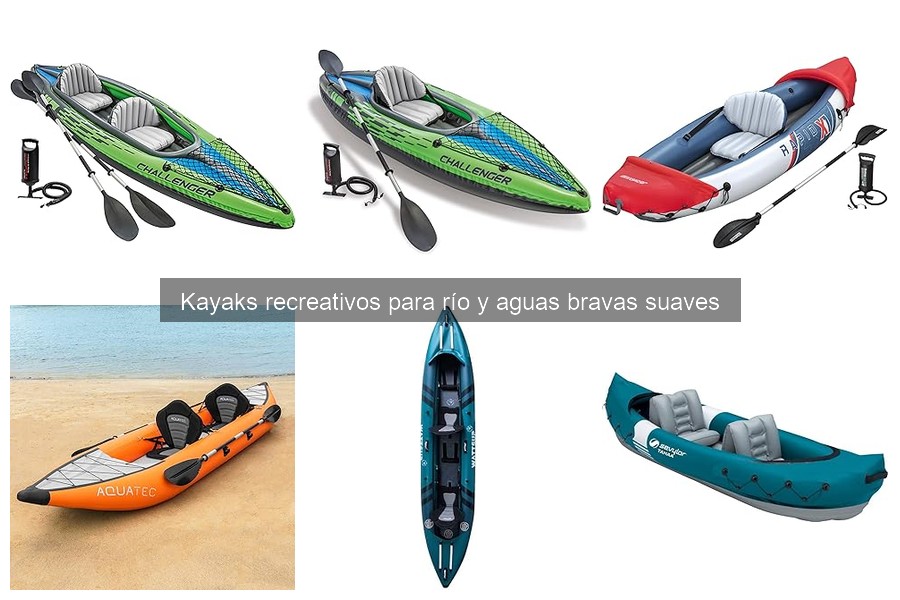Problemas comunes al usar kayaks recreativos y sus soluciones