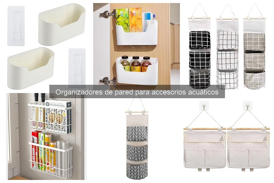 Problemas comunes al usar organizadores de pared para accesorios acuáticos