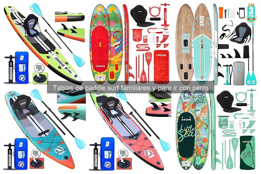Problemas comunes al usar tablas de paddle surf con perros