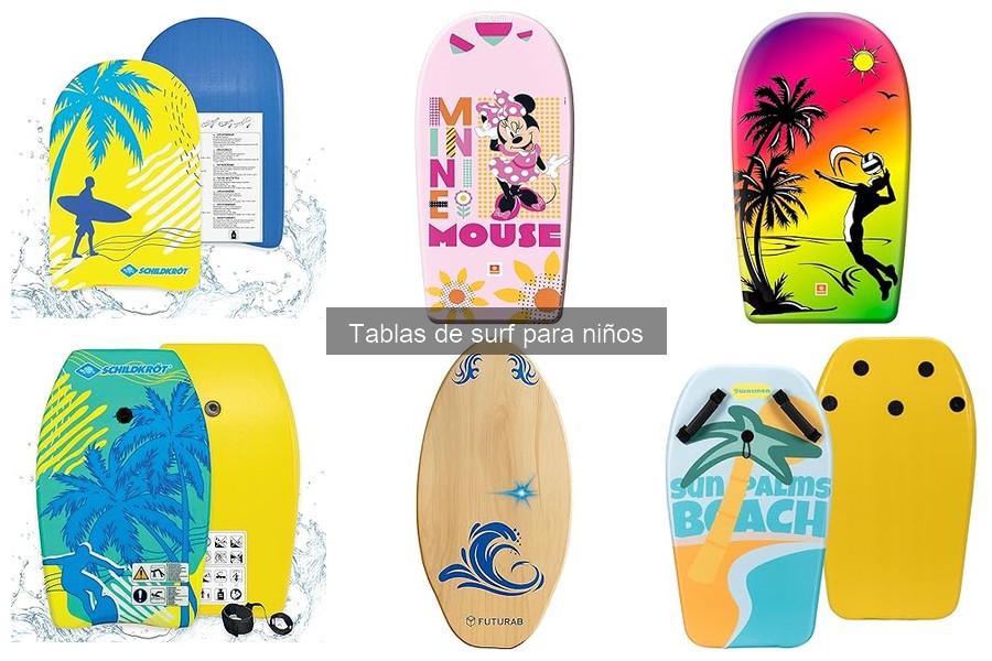 Problemas comunes al usar tablas de surf para niños