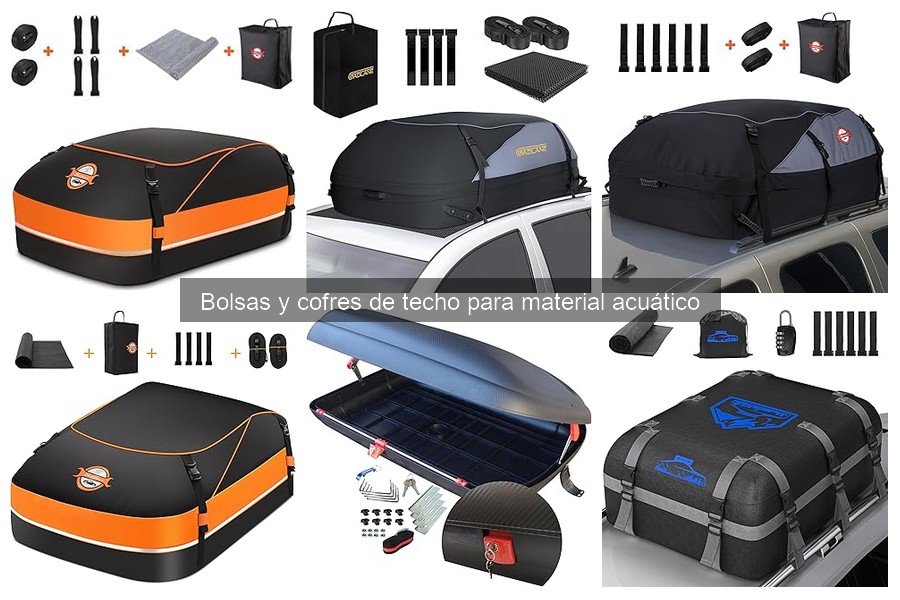 Problemas comunes con bolsas y cofres de techo para material acuático