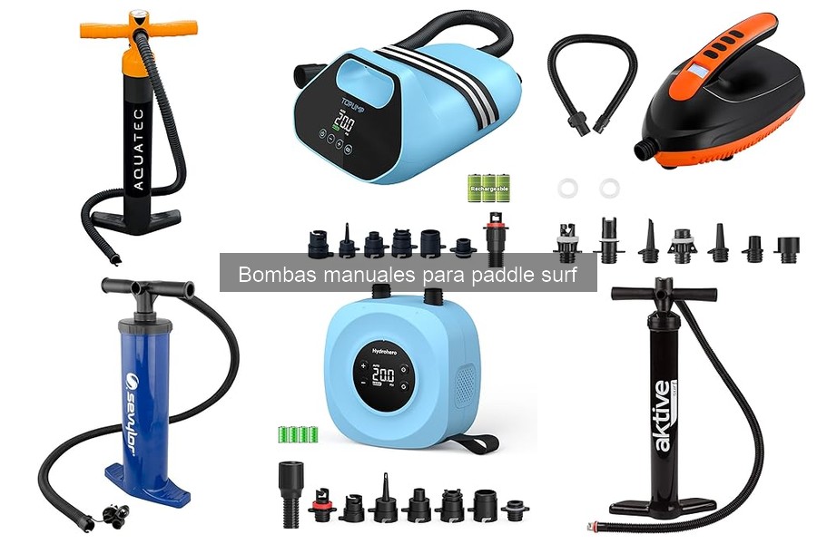 Problemas comunes con bombas manuales para paddle surf