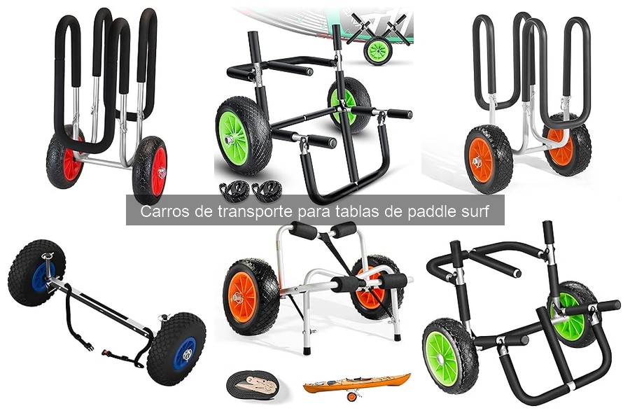 Problemas comunes con carros de transporte para paddle surf