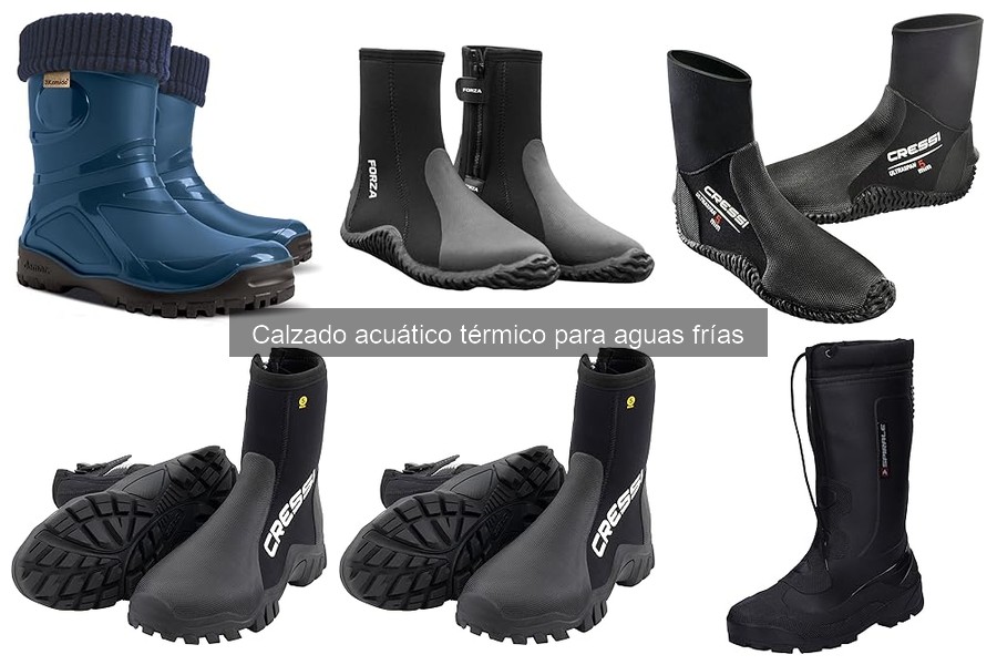 Problemas comunes con el calzado acuático térmico