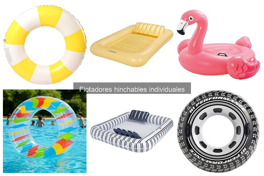 Problemas comunes con flotadores hinchables individuales