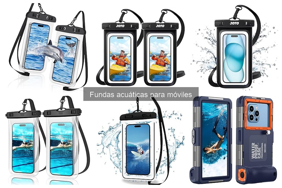 Problemas comunes con fundas acuáticas para móviles