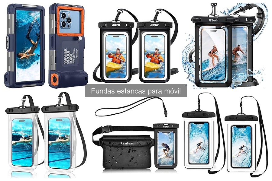 Problemas comunes con fundas estancas para móvil