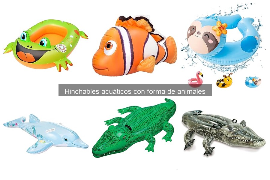 Problemas comunes con hinchables acuáticos de animales