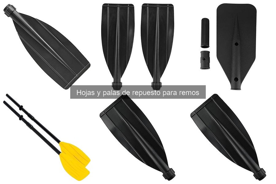Problemas comunes con hojas y palas de remos de reemplazo