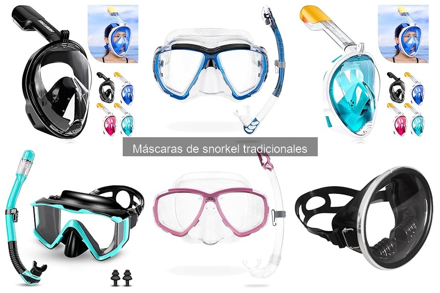 Problemas Comunes con Máscaras de Snorkel Tradicionales