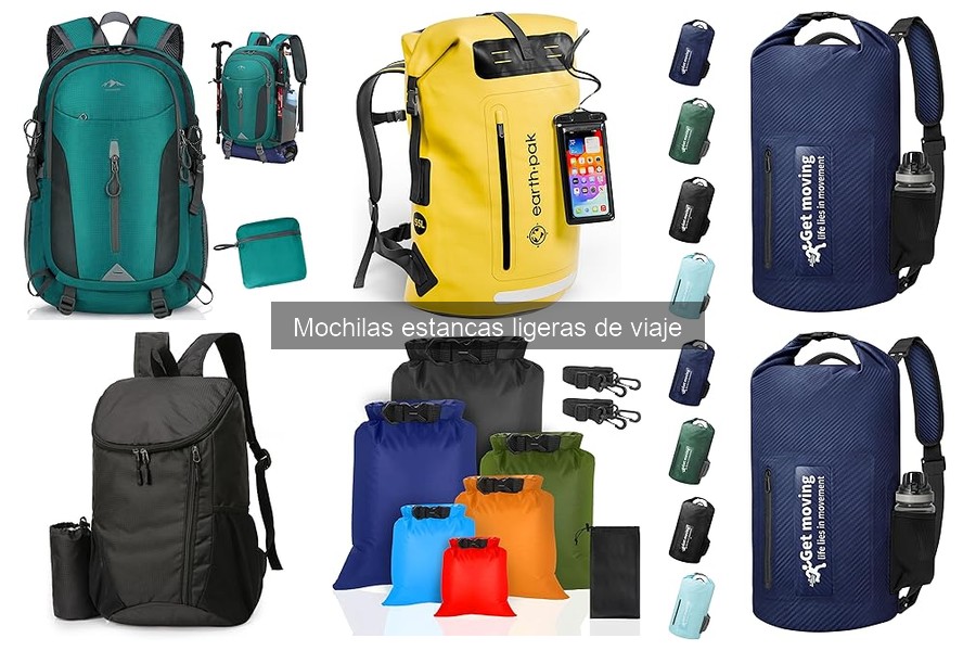 Problemas comunes con mochilas estancas ligeras de viaje