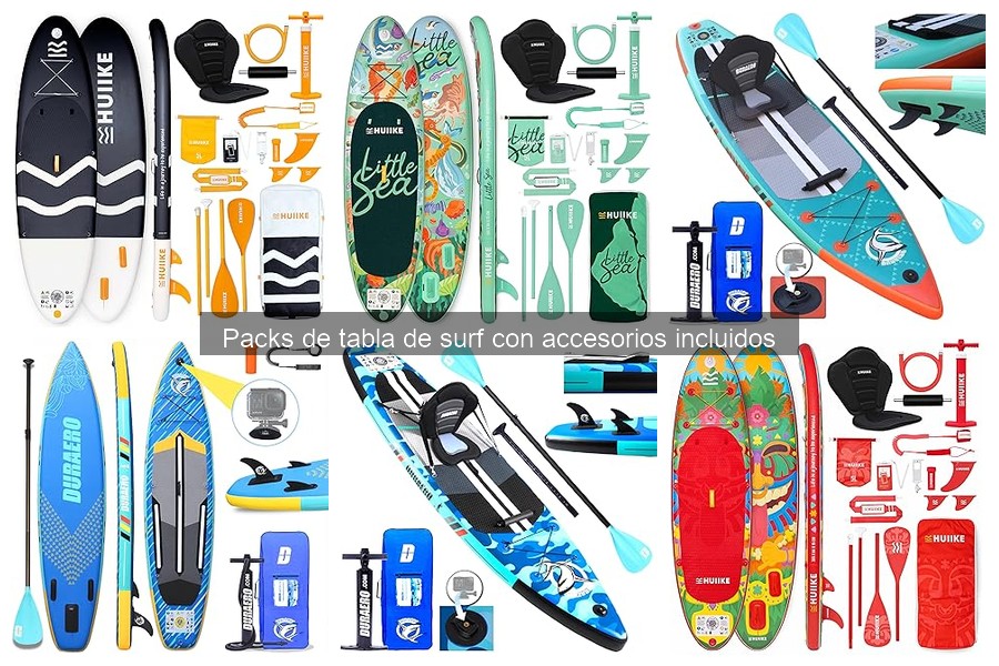 Problemas comunes con packs de tablas de surf y soluciones