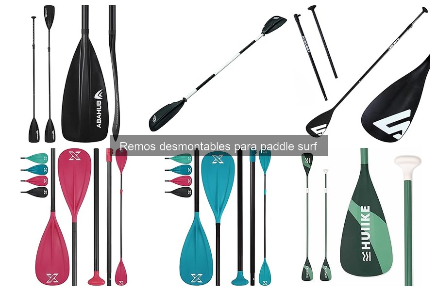 Problemas comunes con remos desmontables para paddle surf