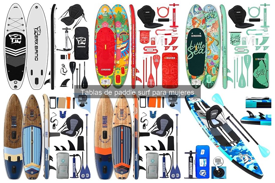 Problemas comunes con tablas de paddle surf para mujeres