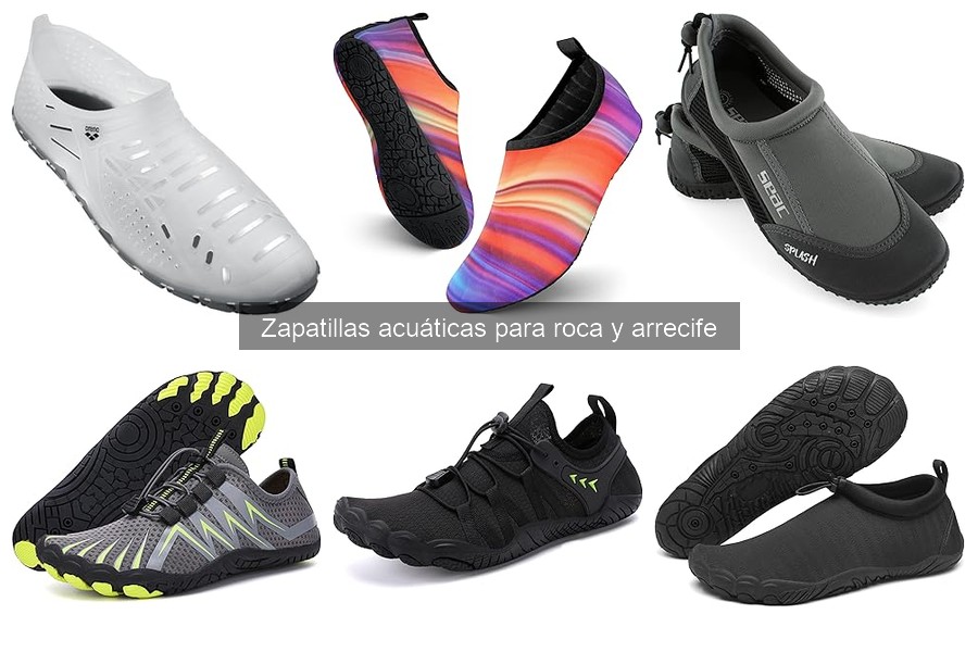 Problemas comunes con zapatillas acuáticas en arrecifes