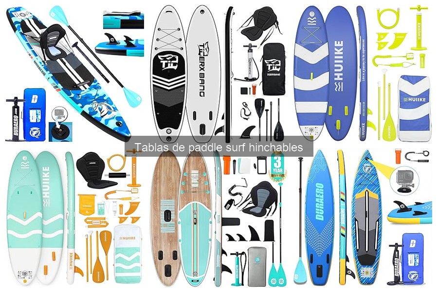 Problemas comunes de tablas de paddle surf hinchables