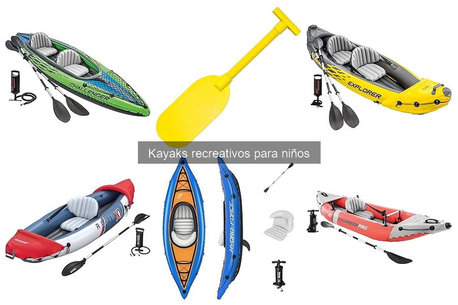 Problemas Comunes en Kayaks Recreativos para Niños