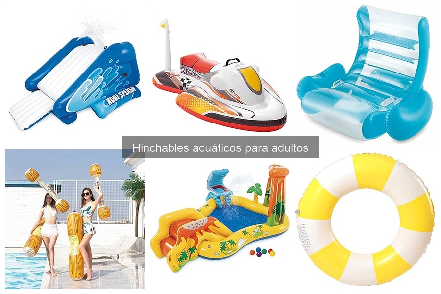 Problemas y soluciones para hinchables acuáticos