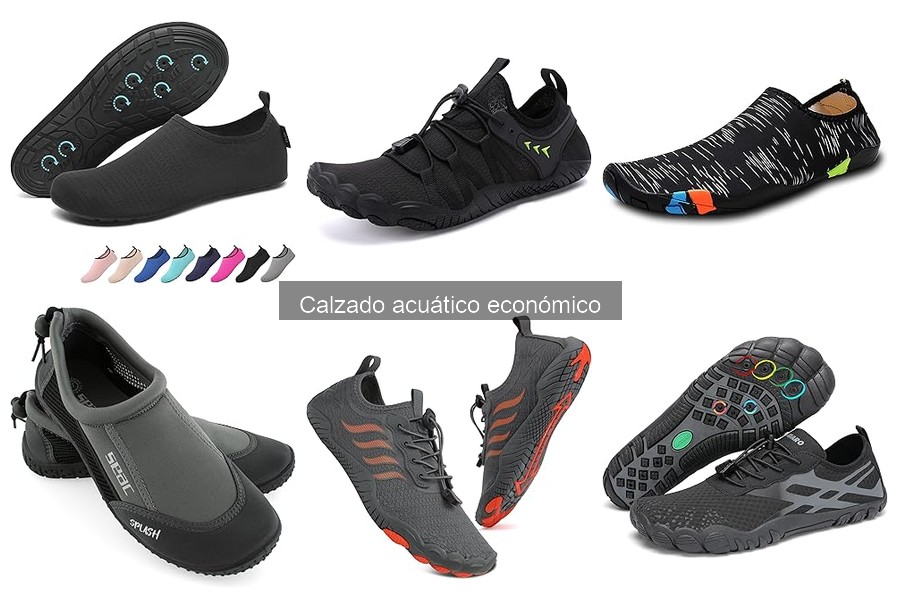 ¿Qué es el calzado acuático económico? Características y usos