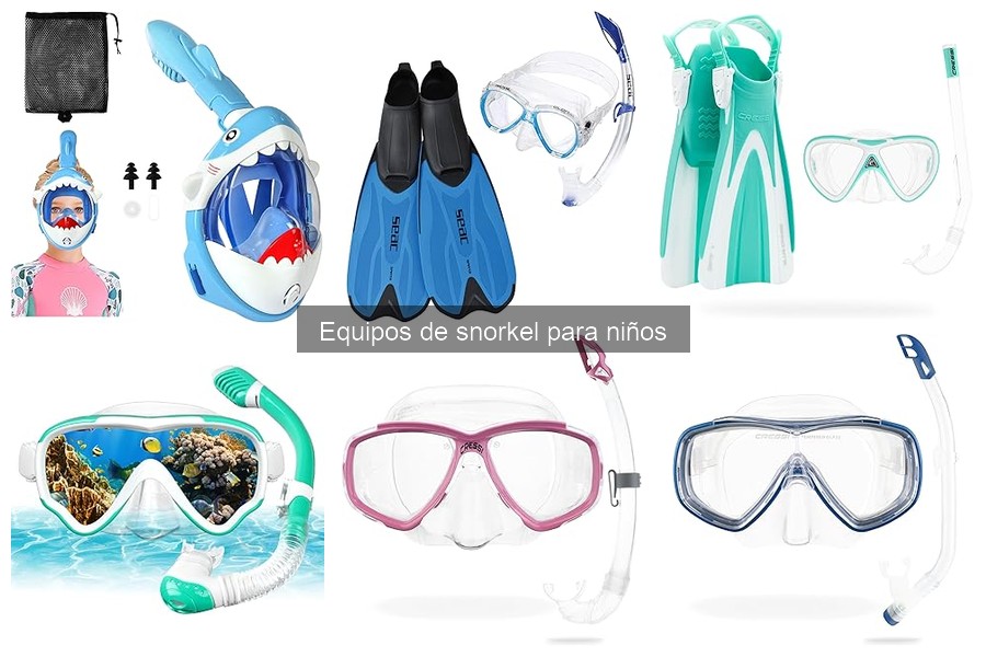 ¿Qué es un equipo de snorkel para niños? Guía básica